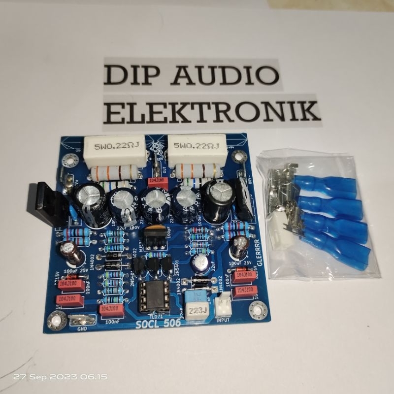 Power AMPLIFIER DRIVER KIT 506 PCB DOUBLE LAYER Without FINAL POWER