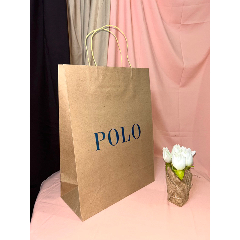 Paper bag polo outlet