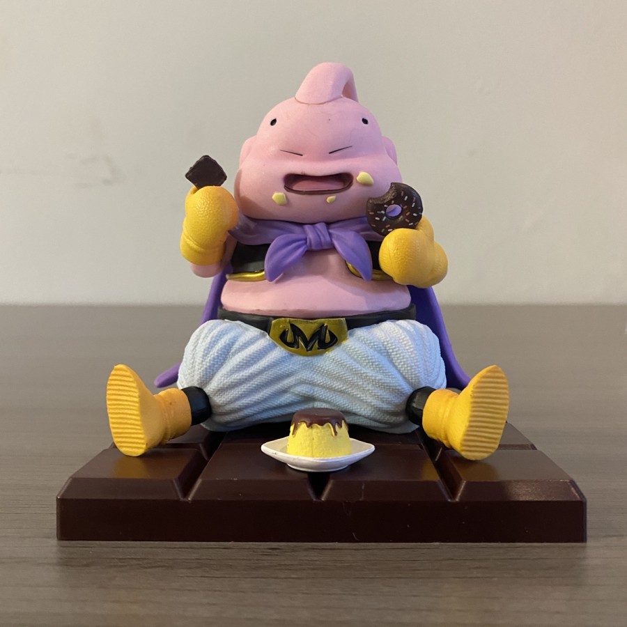 Majin Bu Chocolate Pudding Donut Dragon Ball Dbz Pvc Display Figure Shopee Malaysia 