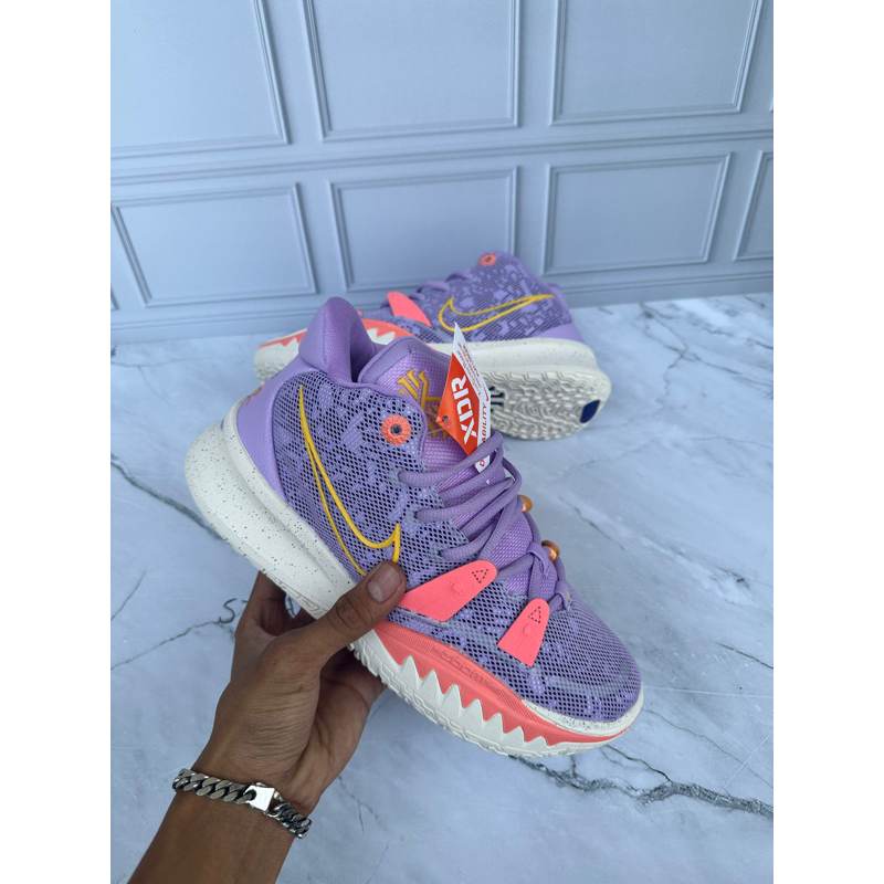 Kyrie 7 Basketball Shoes High Pre Heat Daughters Azurie Shopee Malaysia