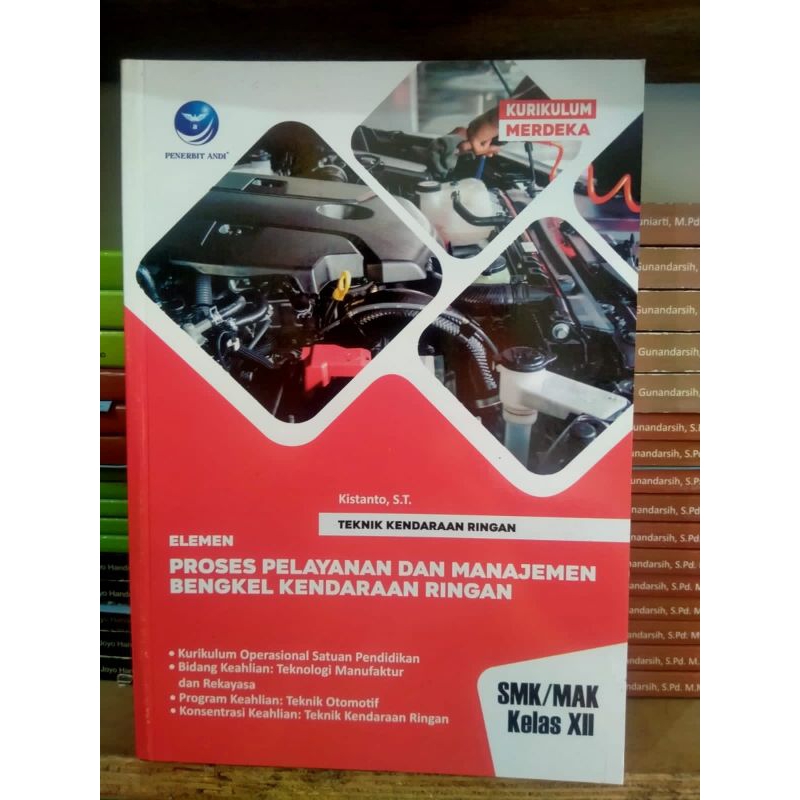 Light Vehicle Engineering Book Elements Of Service And Management Of