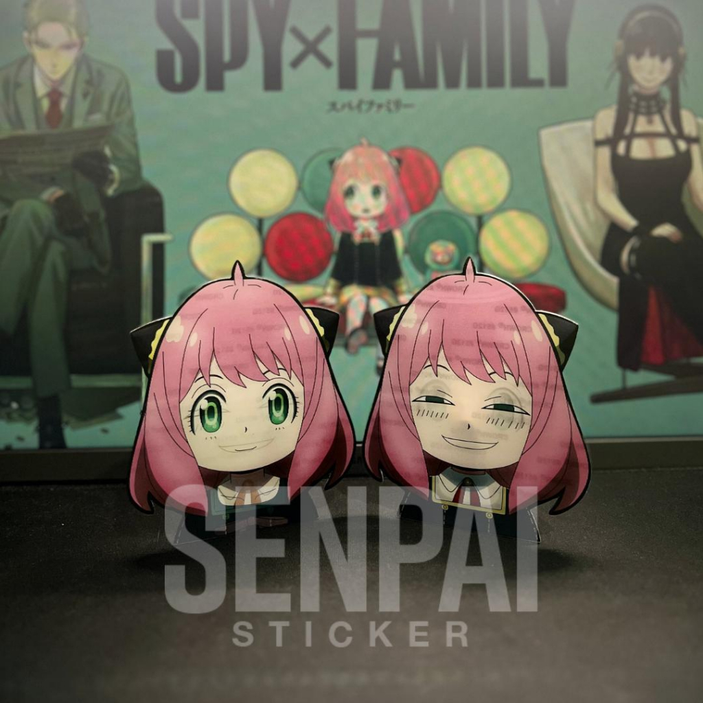 Mini SENPAI STICKER Small 3D Anime STICKER TER | Levi Makima Power ...