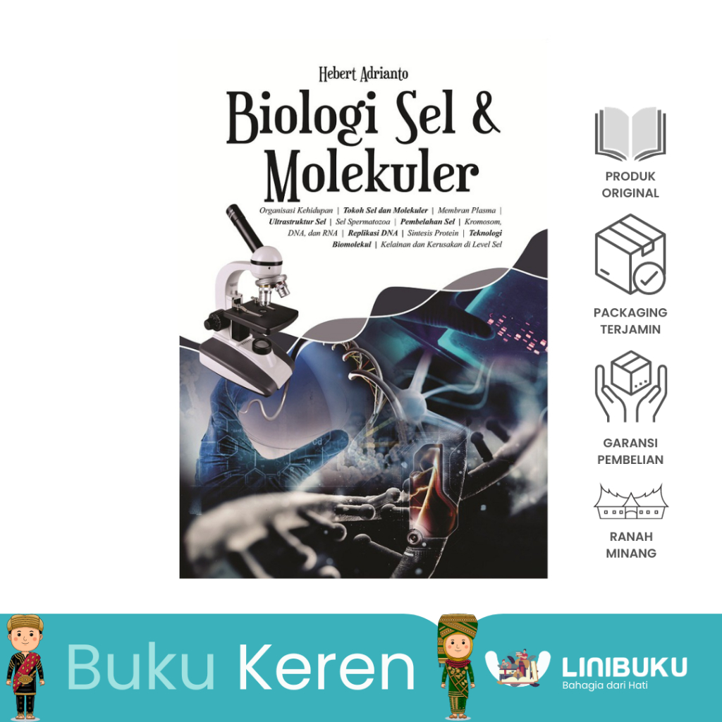 Cell And Molecular Biology Textbook Deepublish Lecture Book