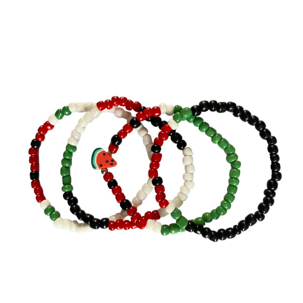 Solidarity Bracelet For Palestine Bead Bracelet Beaded Bracelet Charity fo Palestine