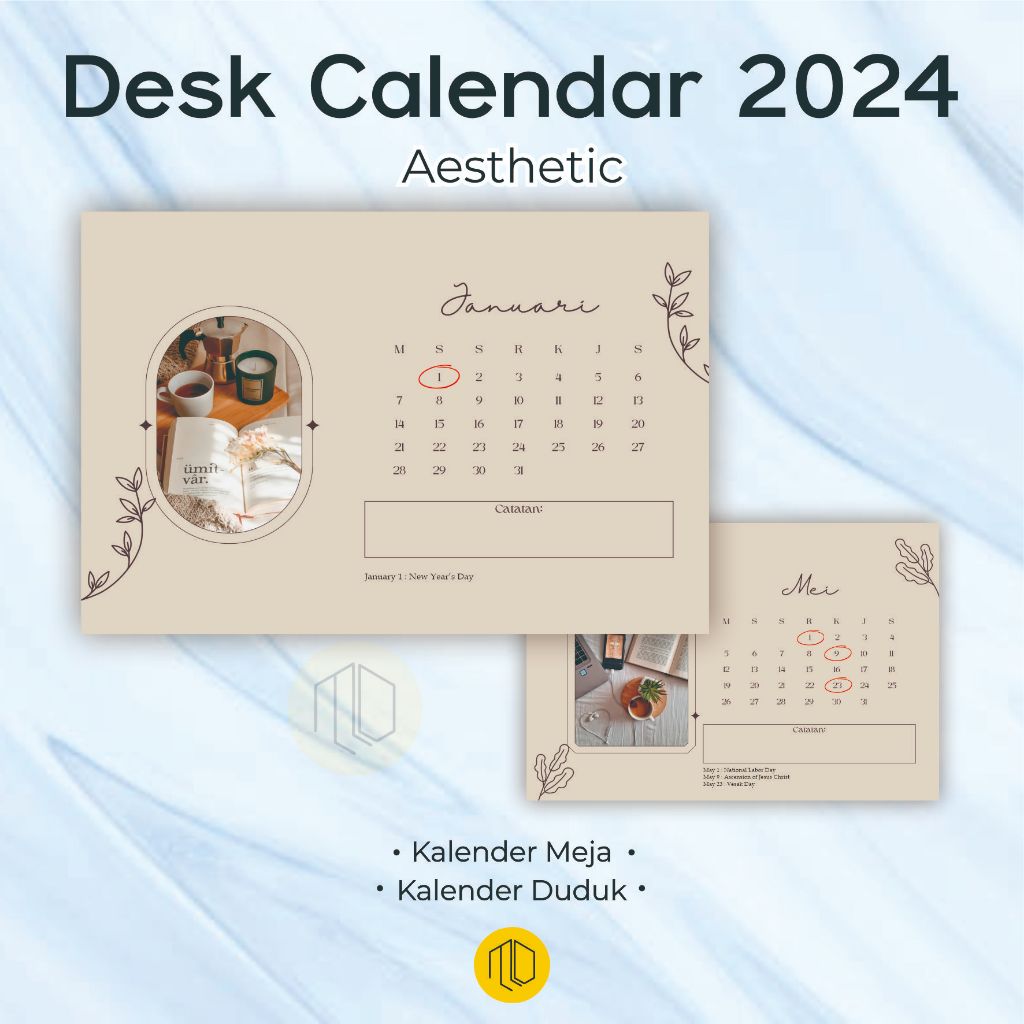 Planner Desk Calendar 2024/note Calendar 2024/sitting Calendar