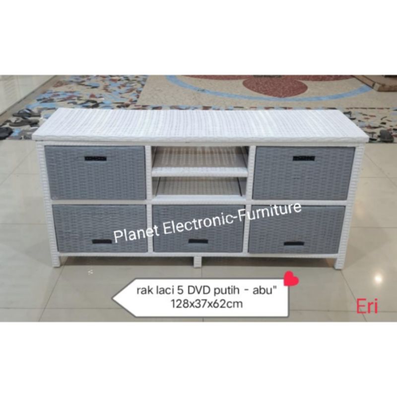 Multipurpose Sideboard Synthetic Rattan TV Sideboard MultiPurpose