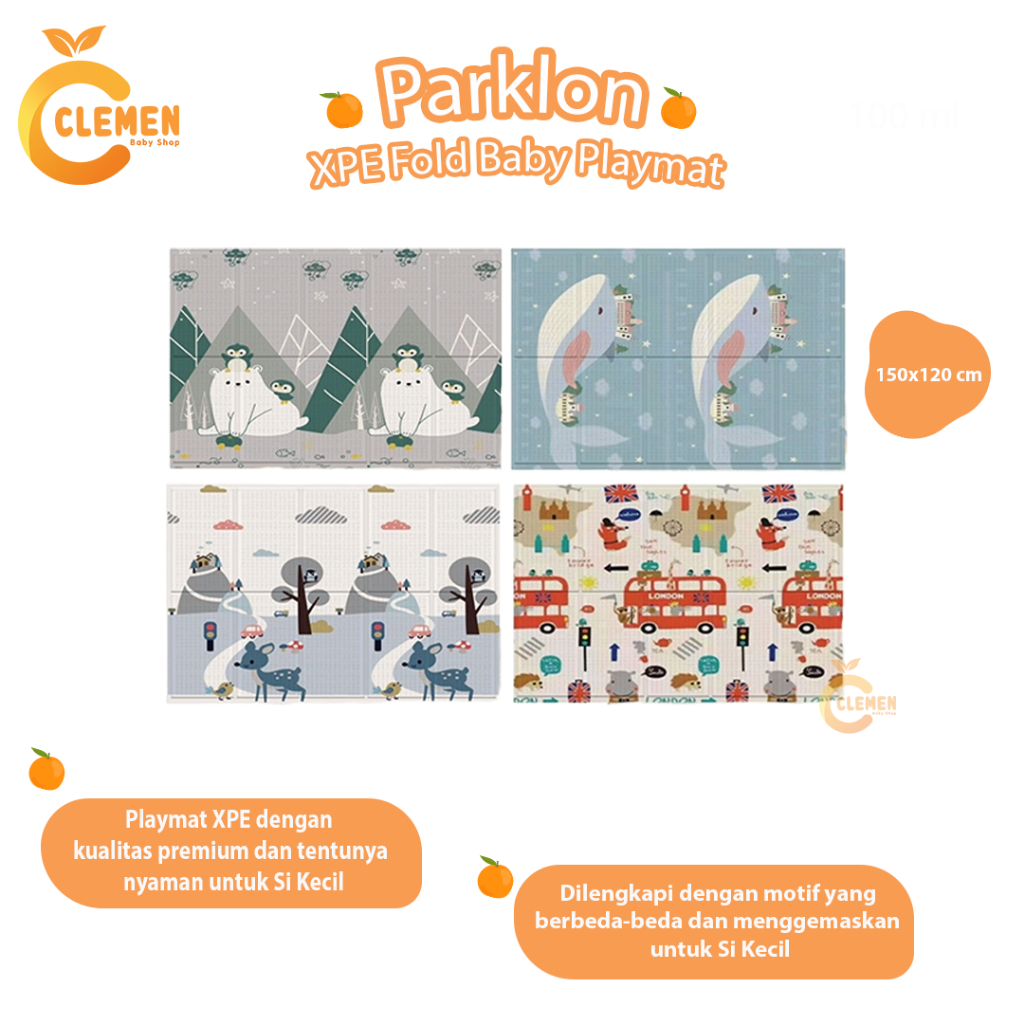 Parklon XPE Fold Baby Playmat | Shopee Malaysia