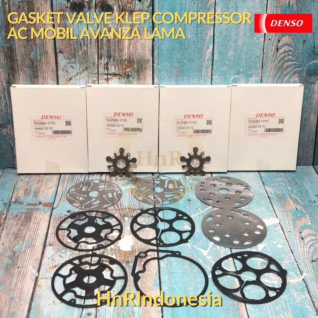 Car AC Compressor Valve Gasket Plate Compressor Toyota Avanza Old
