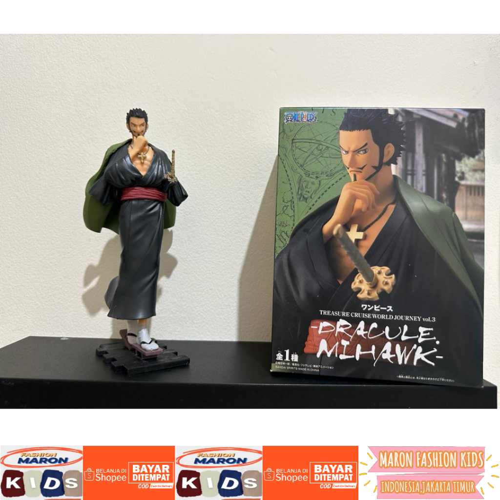 Action Figure One Piece DRACULE MIHAWK WANO Toy Collection | Shopee ...