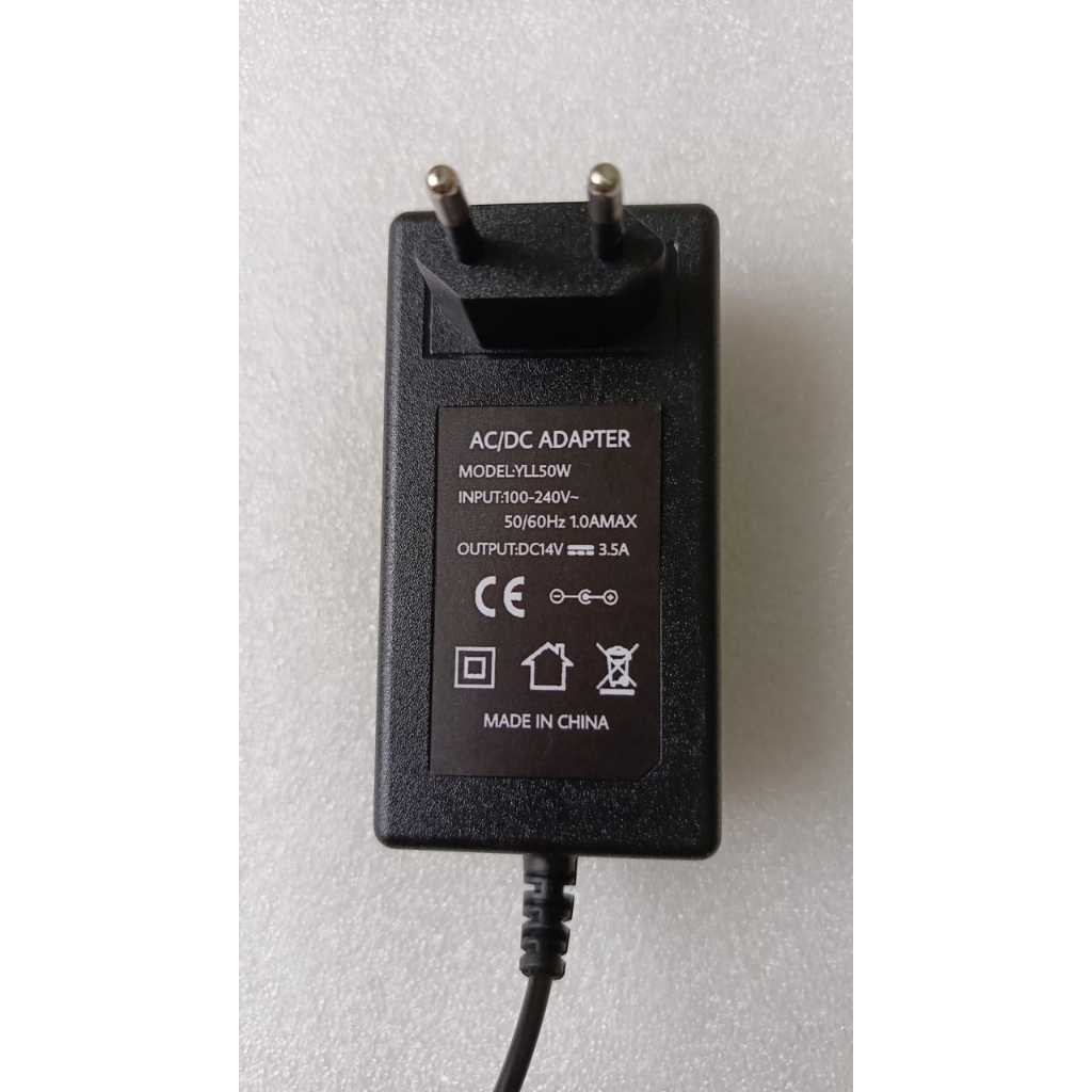 AC/DC ADAPTER 14V 3.5A model: YLL50W | Shopee Malaysia