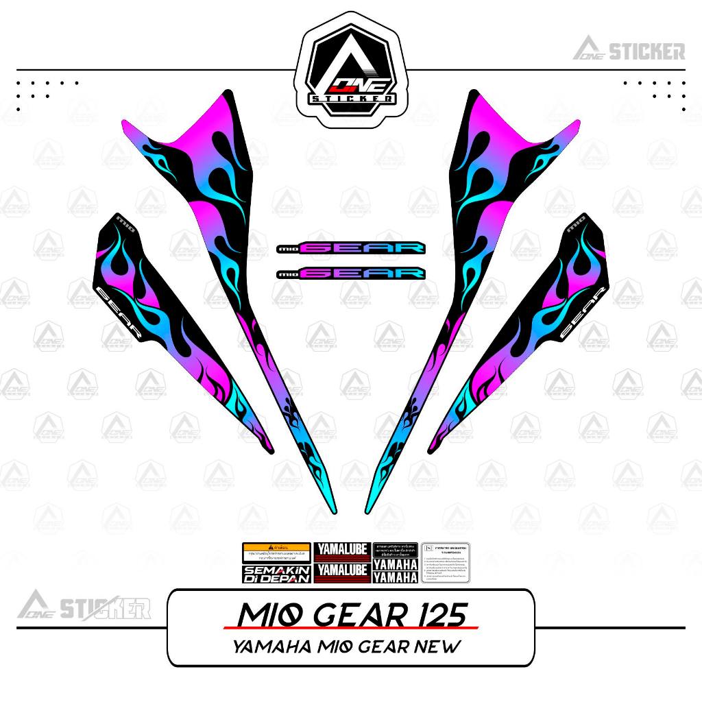 Striping MIO GEAR / MTF 3 / STICKER GEAR 125 / SETIKER YAMAHA GEAR ...