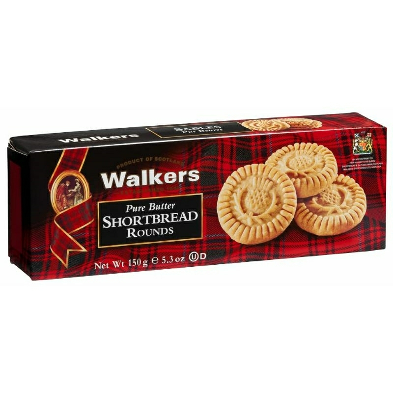 Walkers Pure Butter Shortbread Rounds 150g Shopee Malaysia