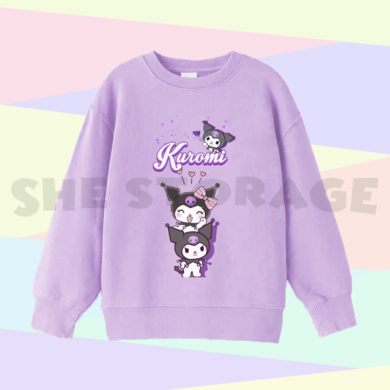 Kuromi MY MEOLDY HELLO KITTY SANRIO FAMILY SWEATER Jacket | Shopee Malaysia