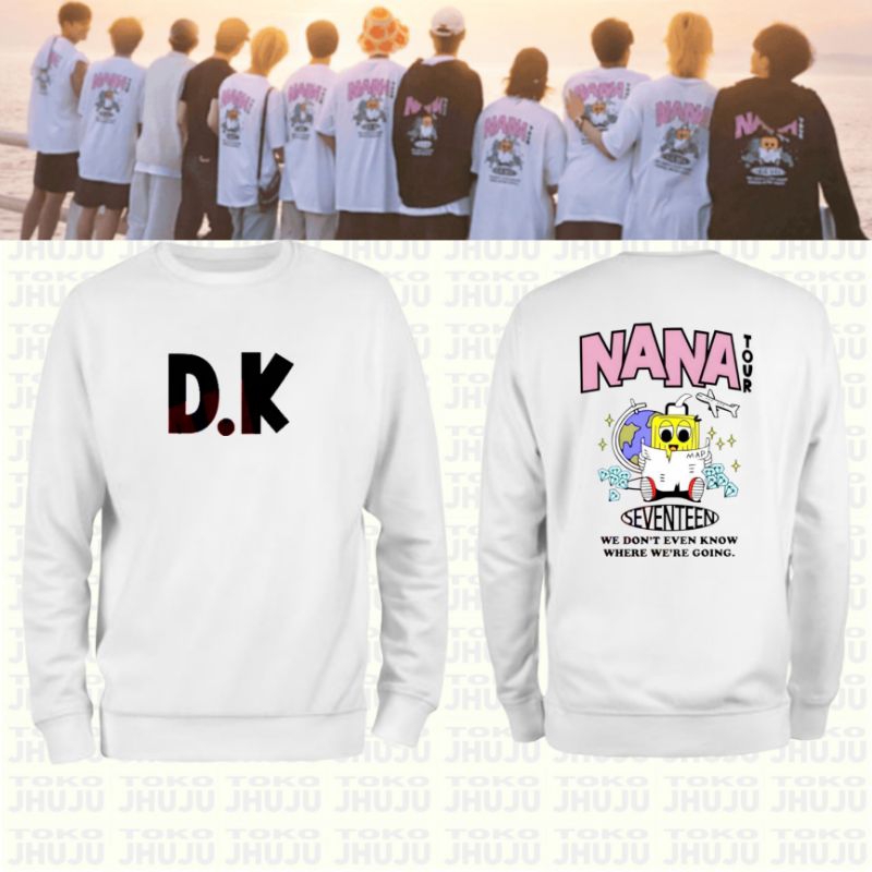 JEONGHAN NANA ツアーTシャツ Seventeen Nana Tour Shirt Jeonghan, Nanatour With Seventeen