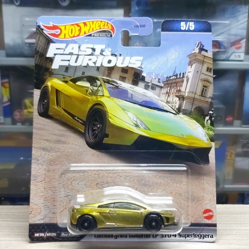 Hot WHEELS LAMBORGHINI GALLARDO LP 570-4 SUPERLEGGERA - FAST & FURIOUS ...