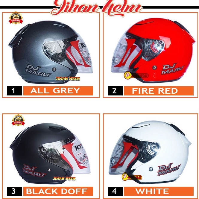 UNGU Best Selling!! Grd Helmet KYT DJ MARU Helmet KYT Helmet KYT DJ ...