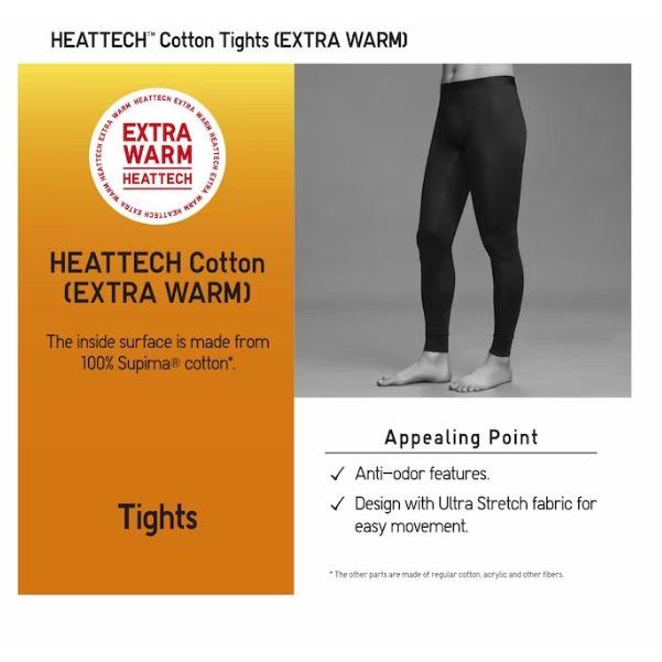 Heattech leggings best sale