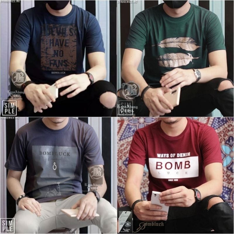 MEN'S T-SHIRTS, DISTRO T-SHIRTS, MEN'S AND WOMEN'S CLOTHING | Shopee ...