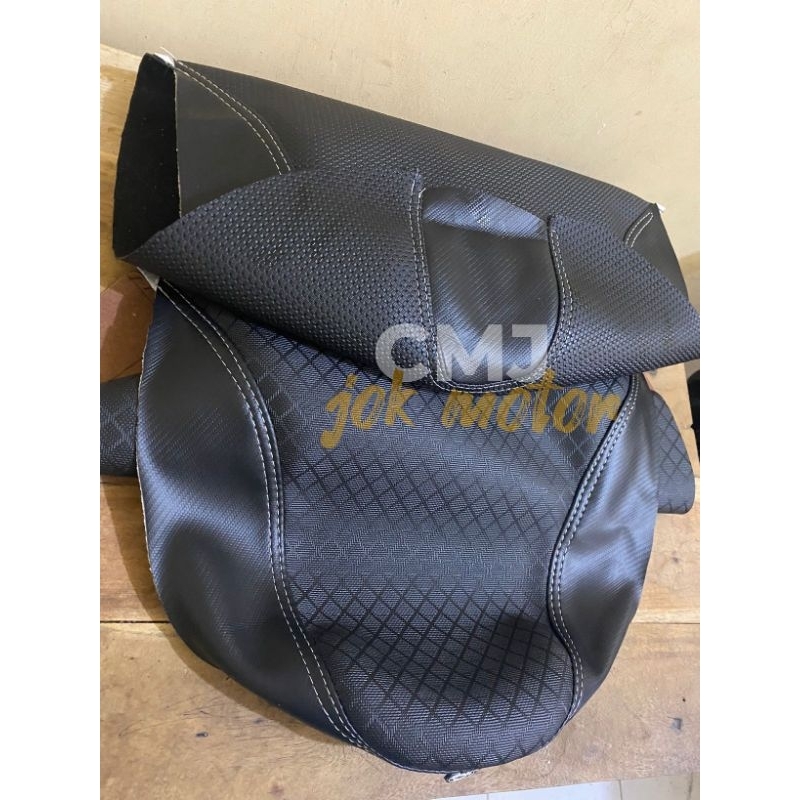New Model Motorbike Seat Fabric Viral 3d Motorbike Seat Cover Shopee