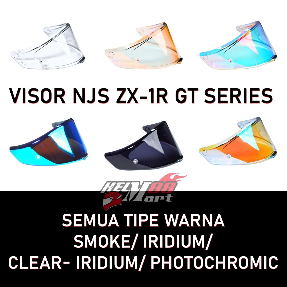 Visor NJS ZX1R GT Series Glass Helmet NJS GT ZR ZX1R GT Original