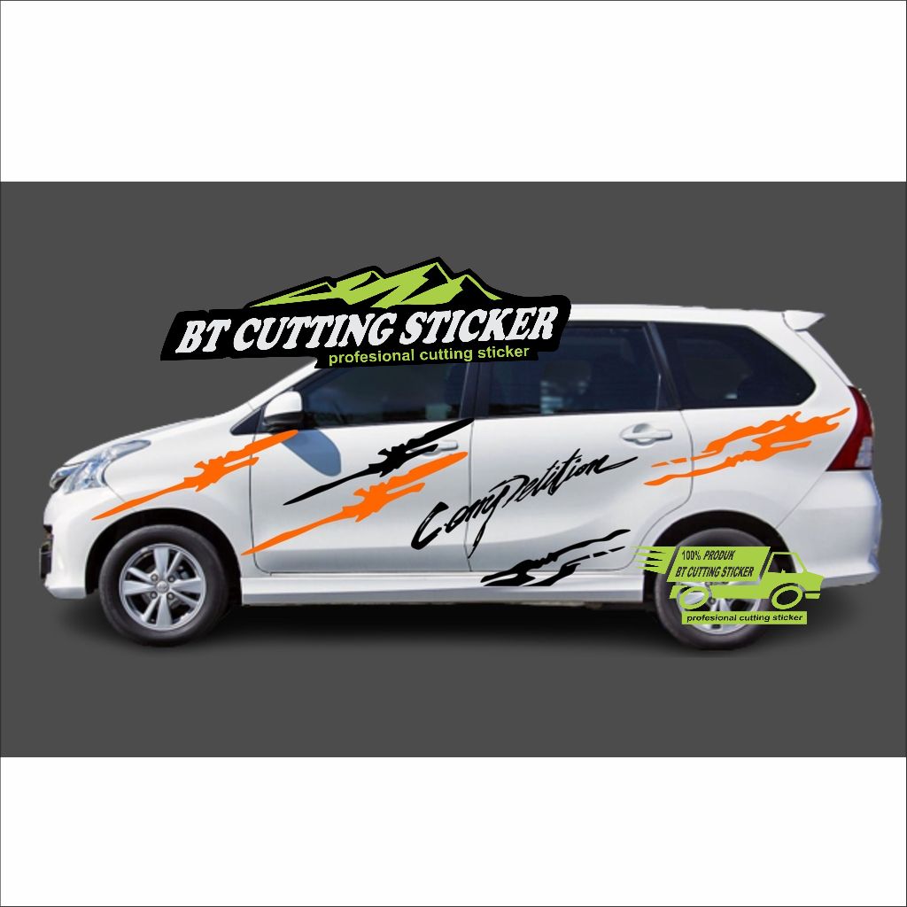 Car Sticker Toyota Avanza Car Sticker Cutting Car Sticker Toyota Avanza ...