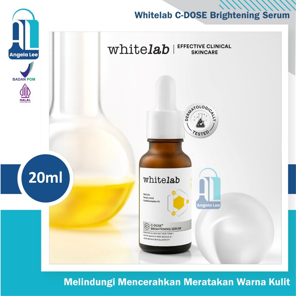 Whitelab 20ml C-Dose+ Brightening Serum Face Face C Dose+20ml | Shopee ...