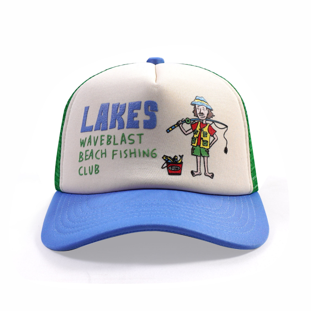 Waveblast Hat Trucker - Lakes Green Blue