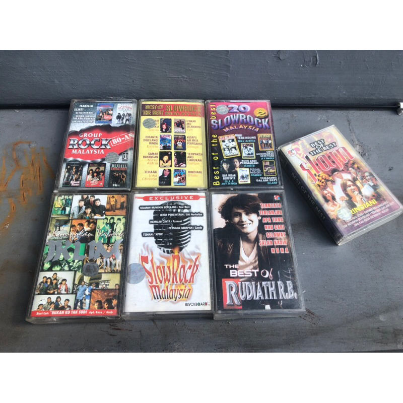 Malaysia Tape Cassette (Pack Of 6 Cassettes+1 bonus Cassette) | Shopee ...
