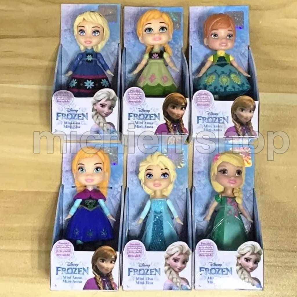 Disney princess frozen 2 ANNA Mini Figure JAKKS Pacific | Shopee Malaysia