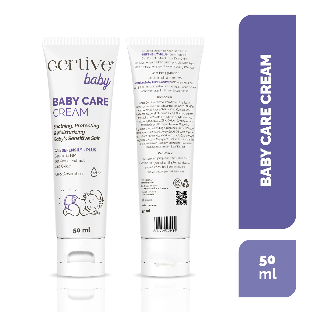 Certive Baby Care Cream 50ml/Baby Diaper Rash Cream/Baby Cream/Diapers ...