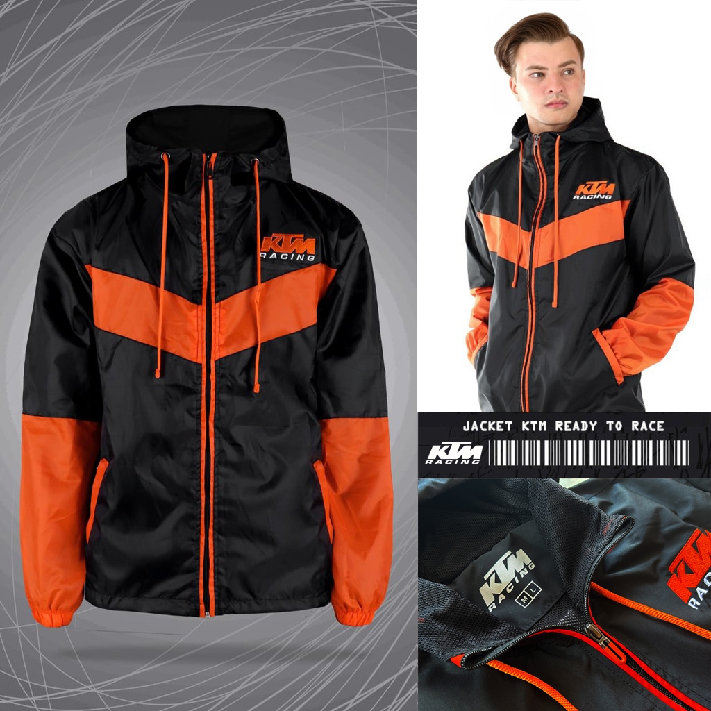 Ktm Parachute Racing Team Jacket | Shopee Malaysia
