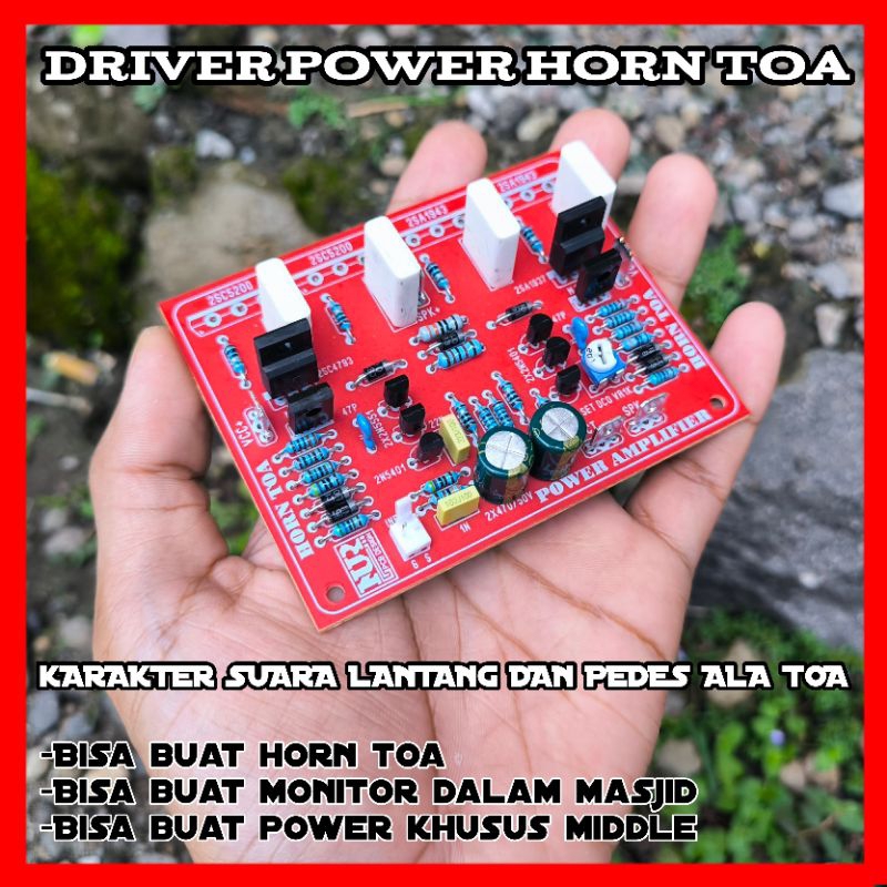 Toa Amplifier Driver | Toa Amplifier Driver Kit | Toa Driver | Toa Kit