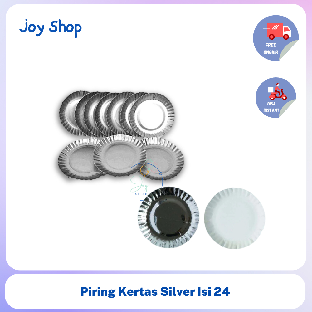 Paper Plates, Cake Pisin, 1 pack contains 12 sheets, diameter 12.5 cm ...