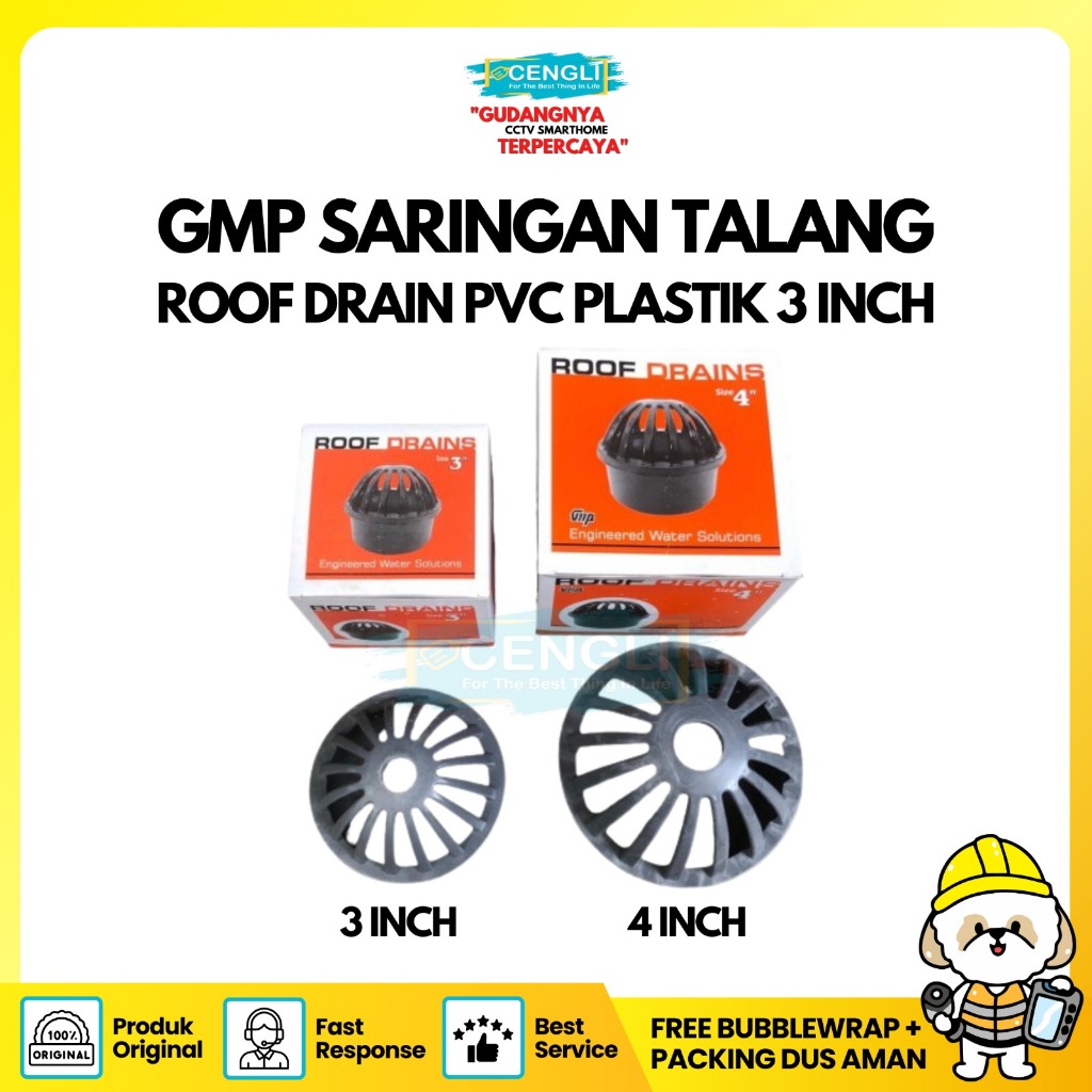 4 inch Plastic PVC Roof Drain Gutter Filter - GMP | Shopee Malaysia