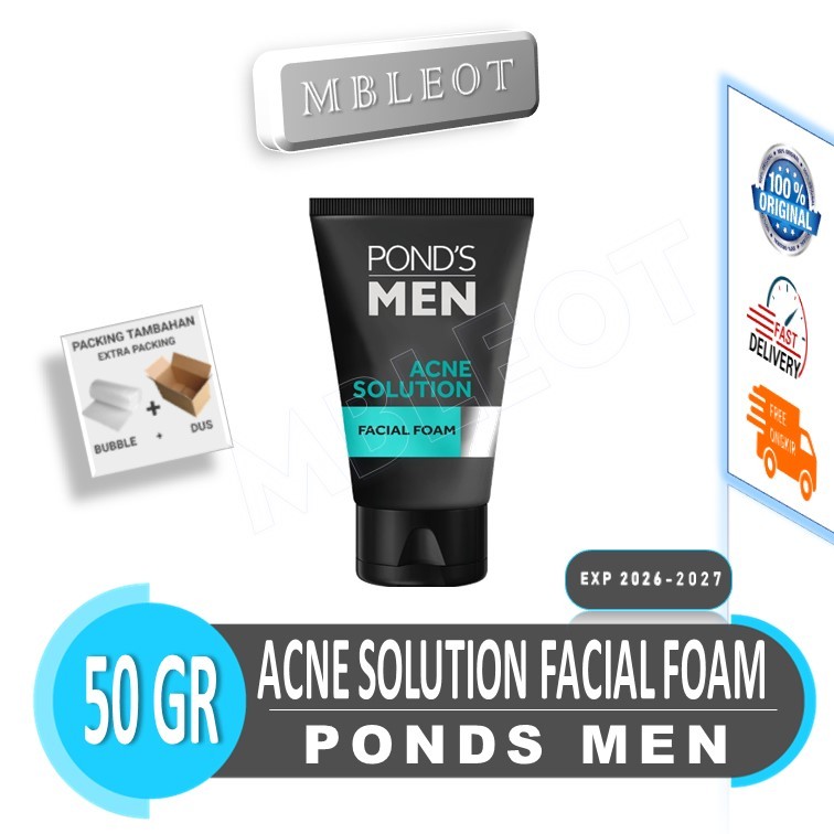 Ponds Men Acne Clear Oil Control Face Wash 50g Shopee Malaysia