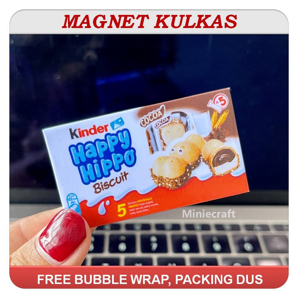 Kinder HAPPY HIPPO Product Miniature Refrigerator Mount