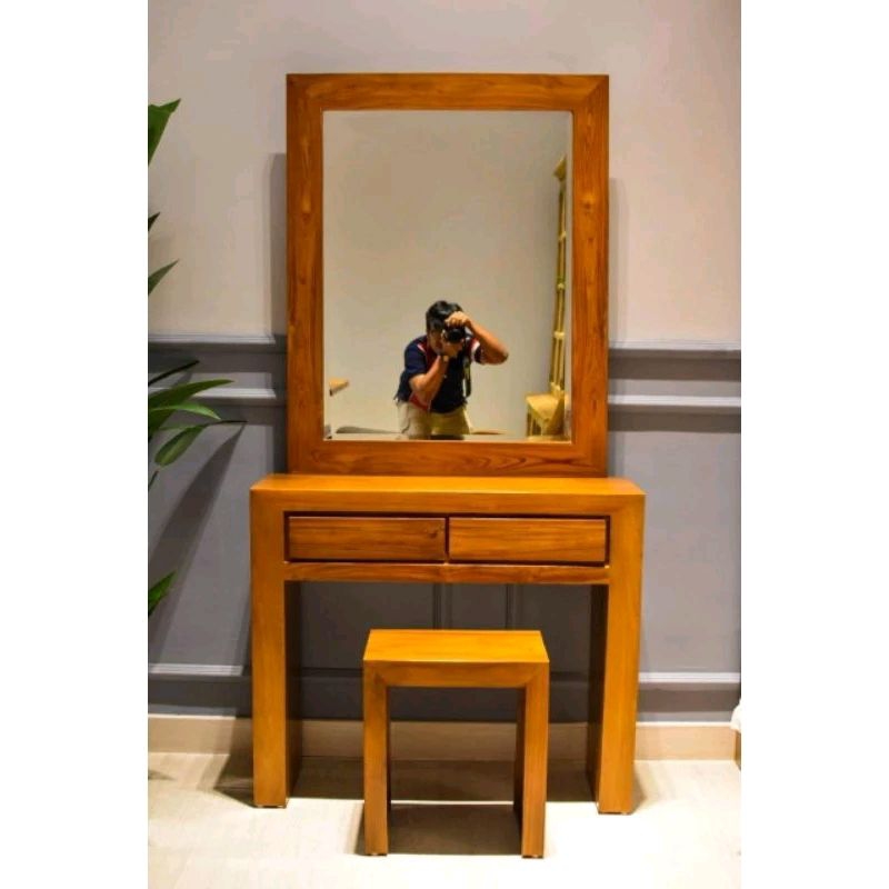 Minimalist Teak Dressing Table Minimalist Dressing Table With 2
