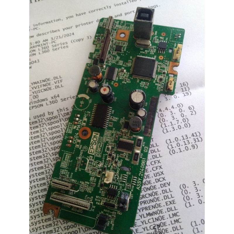 Epson L360 Motherboard Full Tag | Shopee Malaysia