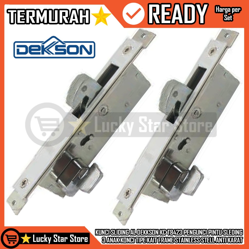 KAYU Sliding Lock Al Dekkson Kc T8423 Sliding Door Lock 3-kids Latch ...