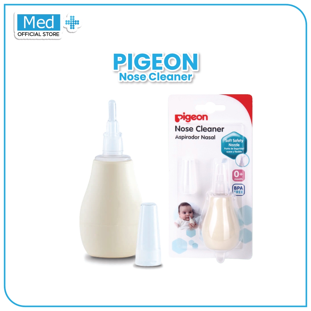 Med+ Pigeon Nose Cleaner with Blister (Baby Snot Suction)/Nasal ...