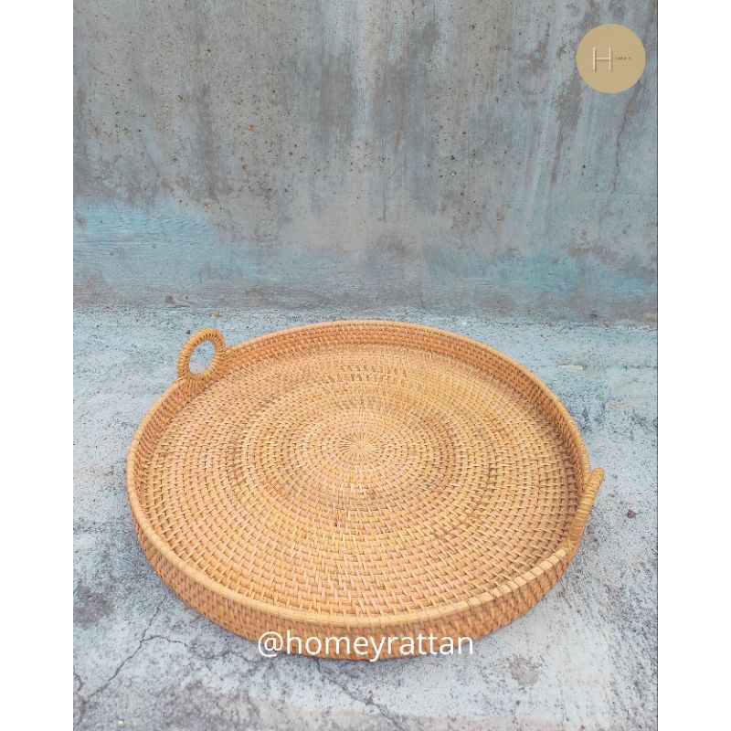 Homey Rattan | Yani JUMBO TRAY| Jumbo Tray | Rattan Jumbo Tray| Rattan ...