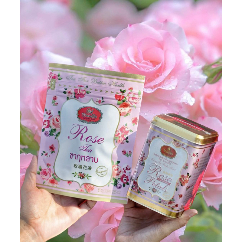 Chatramue Thai TEA ROSE TEA ORIGINAL SACHET PACKED IN BAG PACK : 5 ...
