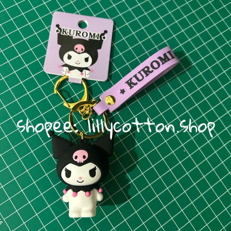 GANTUNGAN Keychain Sanrio Kuromi Taemin Keyring Hanger Kuromi Sanrio ...