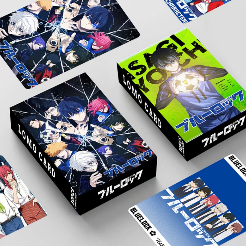 30pcs LOMO Card anime/LOMO Card anime BlueLock Onepiece Naruto Jujutsu ...