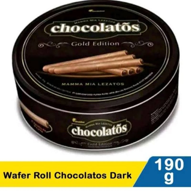 Chocolatos Wafer Roll Jar 190gr | Shopee Malaysia