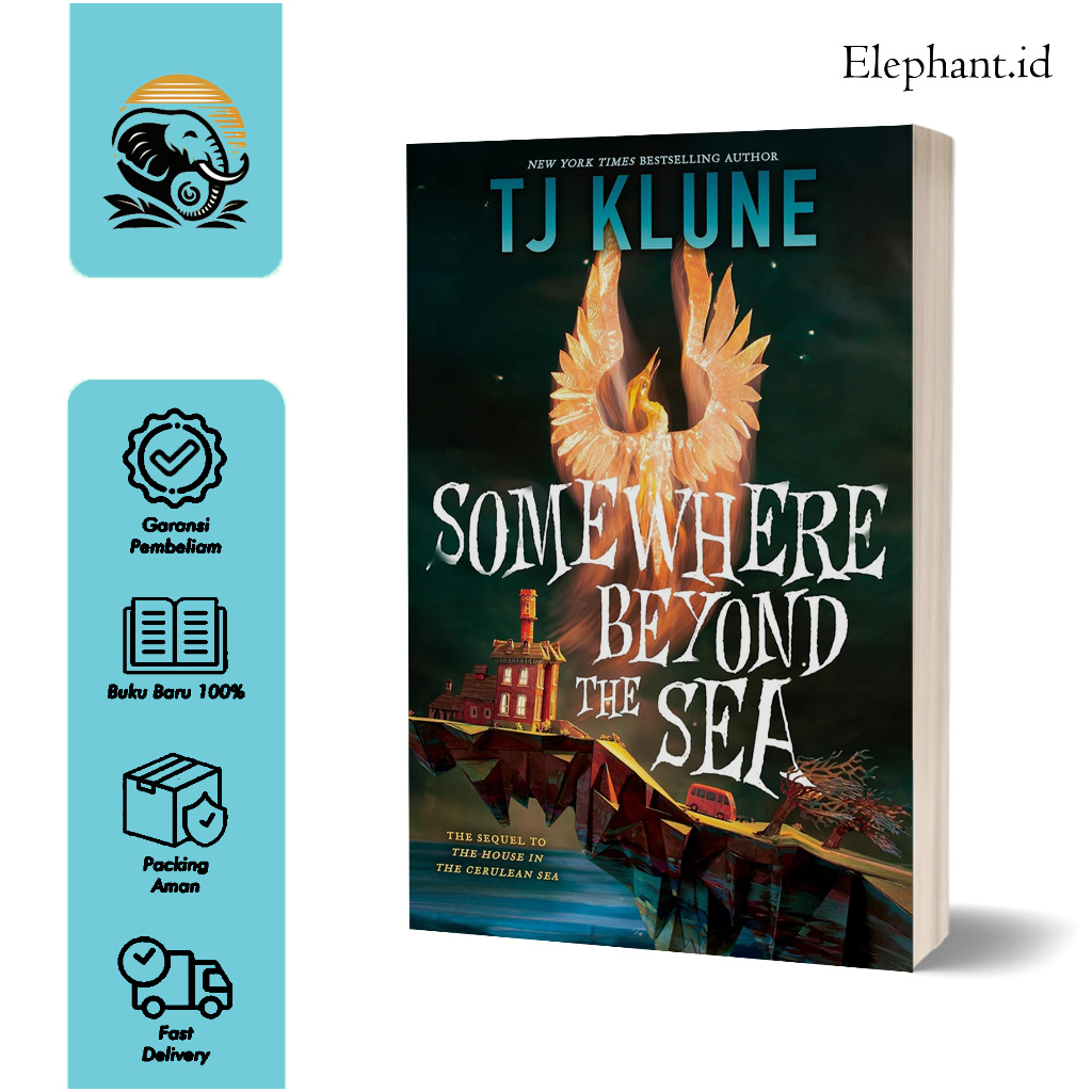 Somewhere Beyond the Sea (the House in the Cerulean Sea, 2) by T.J. Klune (English) Shopee