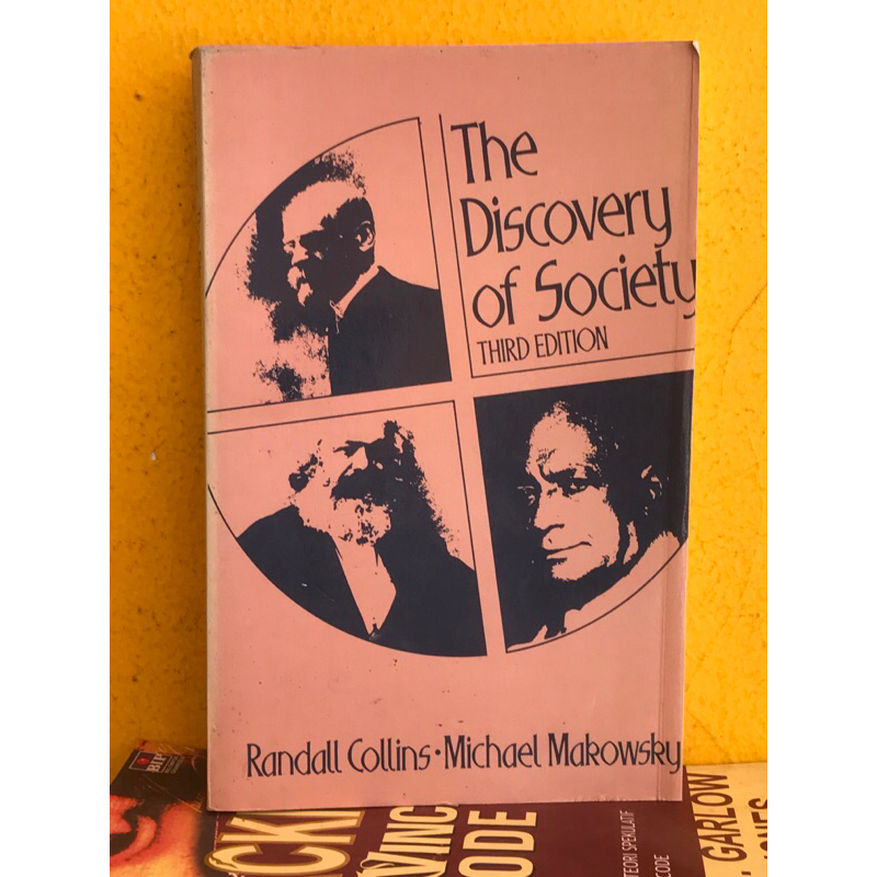 Import Book • The Discovery of Society THIRD EDITION by Randall Collins ...