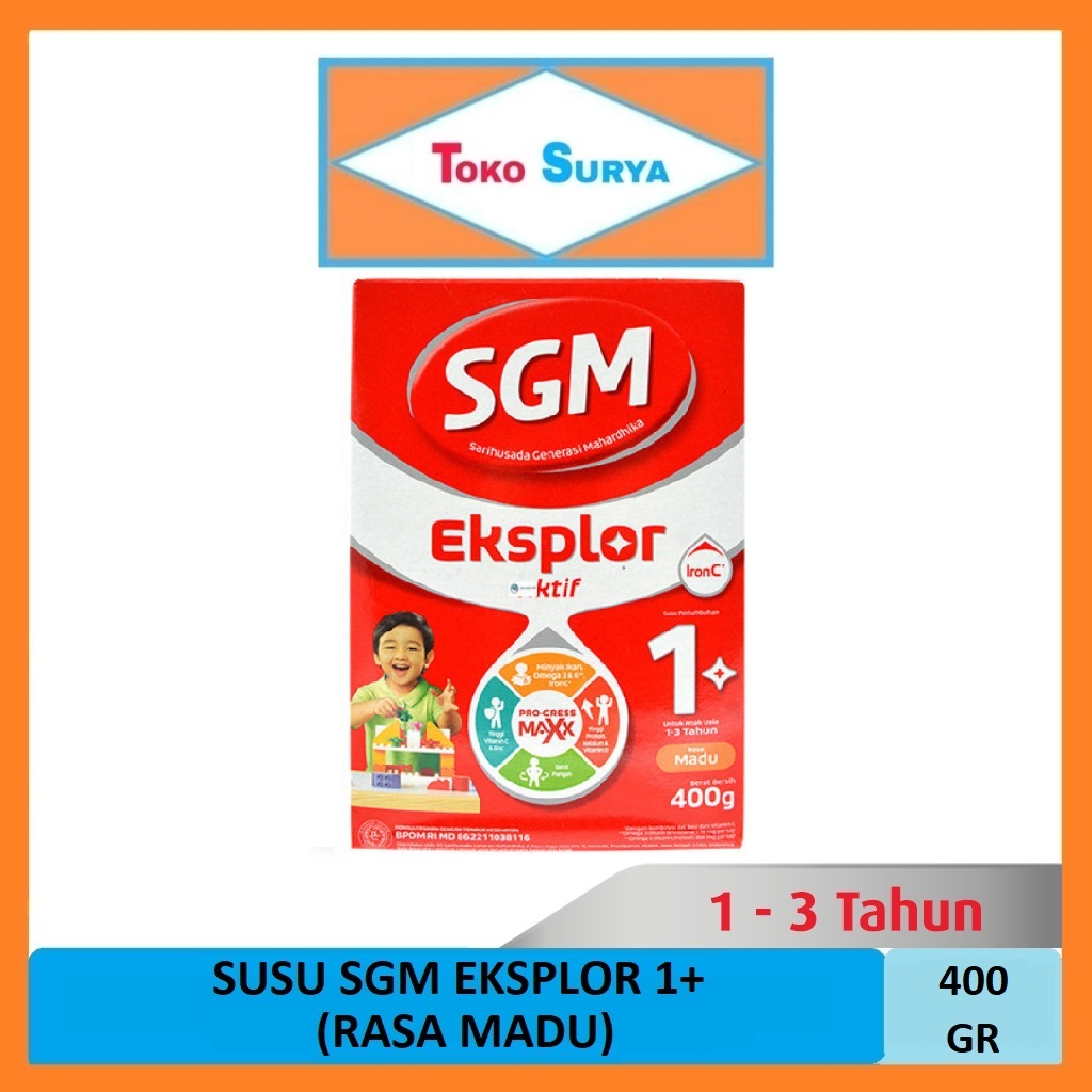 Sgm Explore 1+ Honey Aged 1-3 Years Old Children's Growth Milk Powder ...