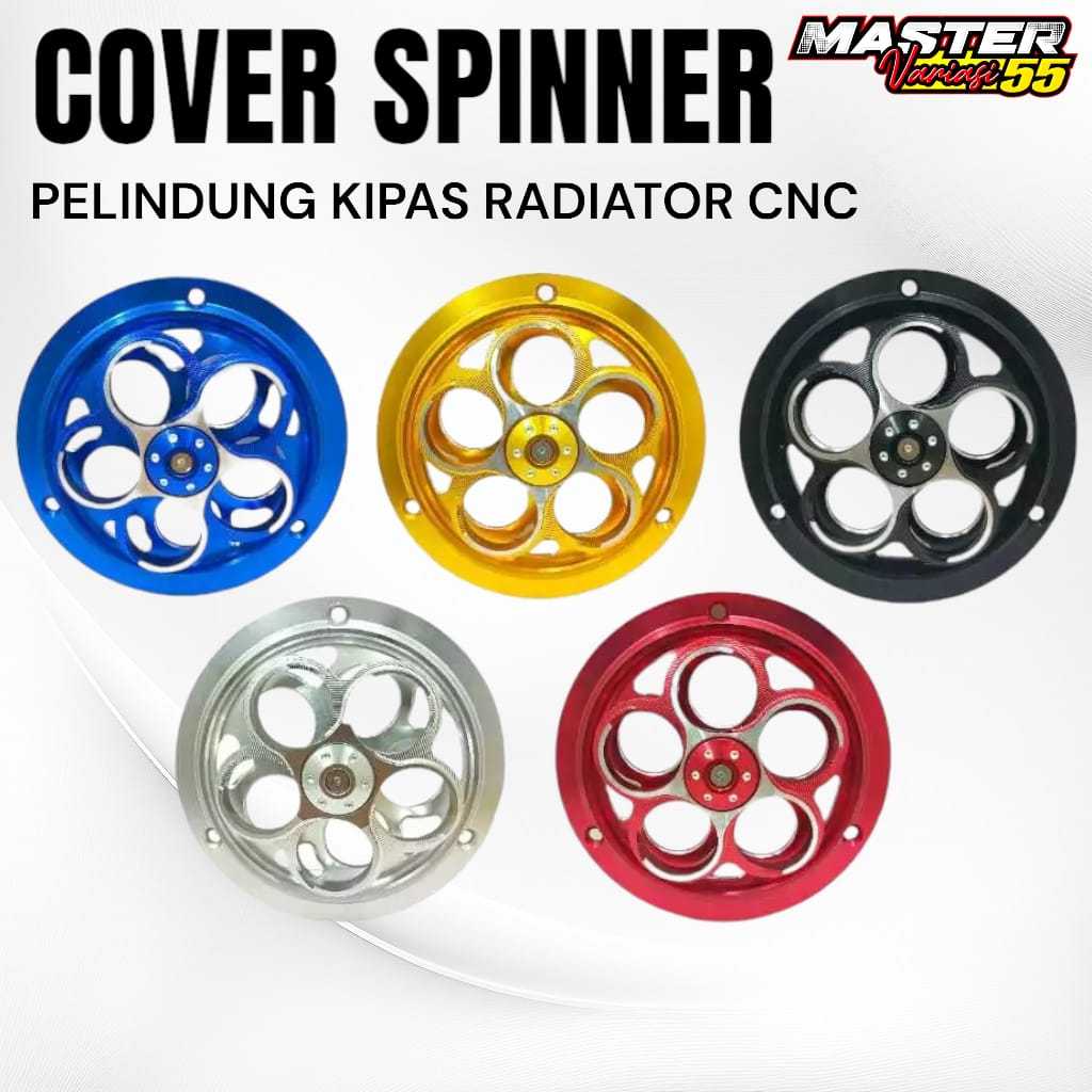 Spinner COVER FAN COVER SPINNER FULL CNC COVER PNP RADIATOR FAN ...