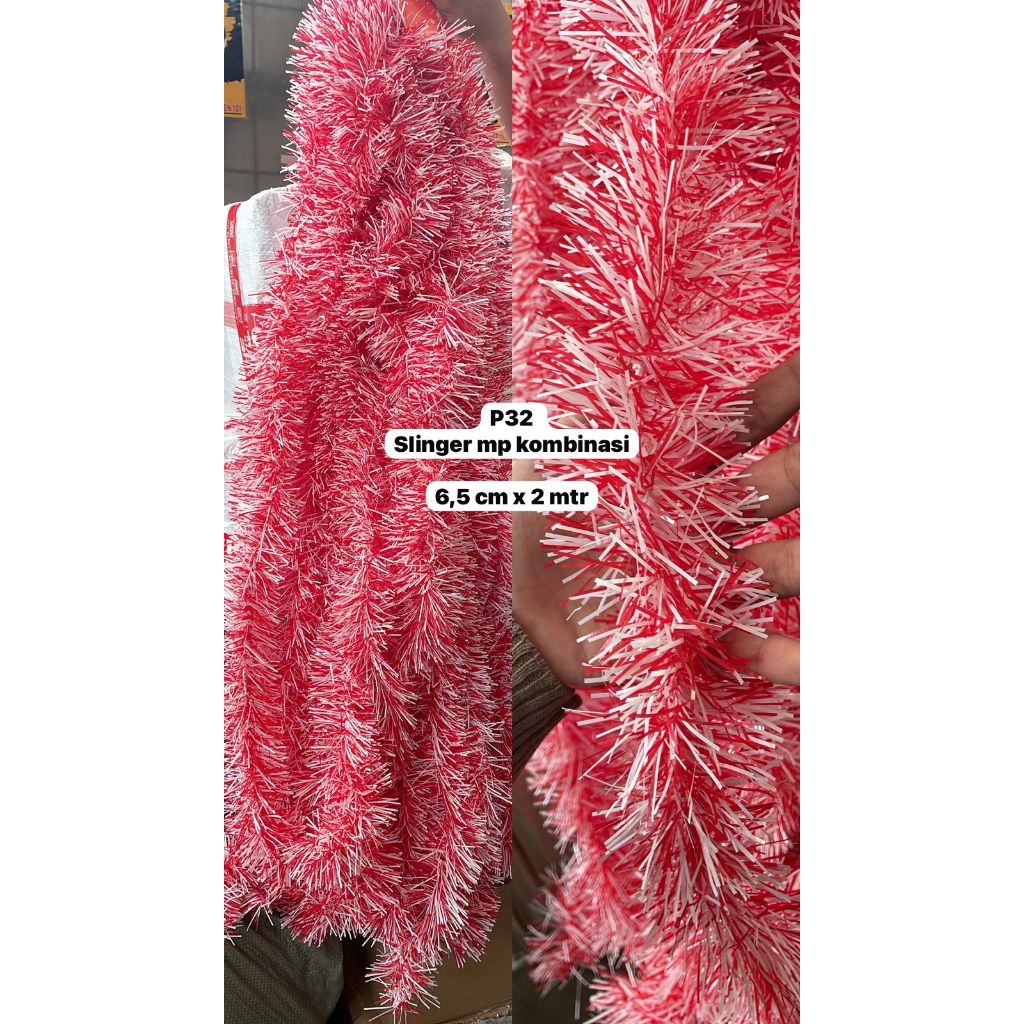 MERAH PUTIH Combination Red And White Slinger (6.5Cm) | Shopee Malaysia